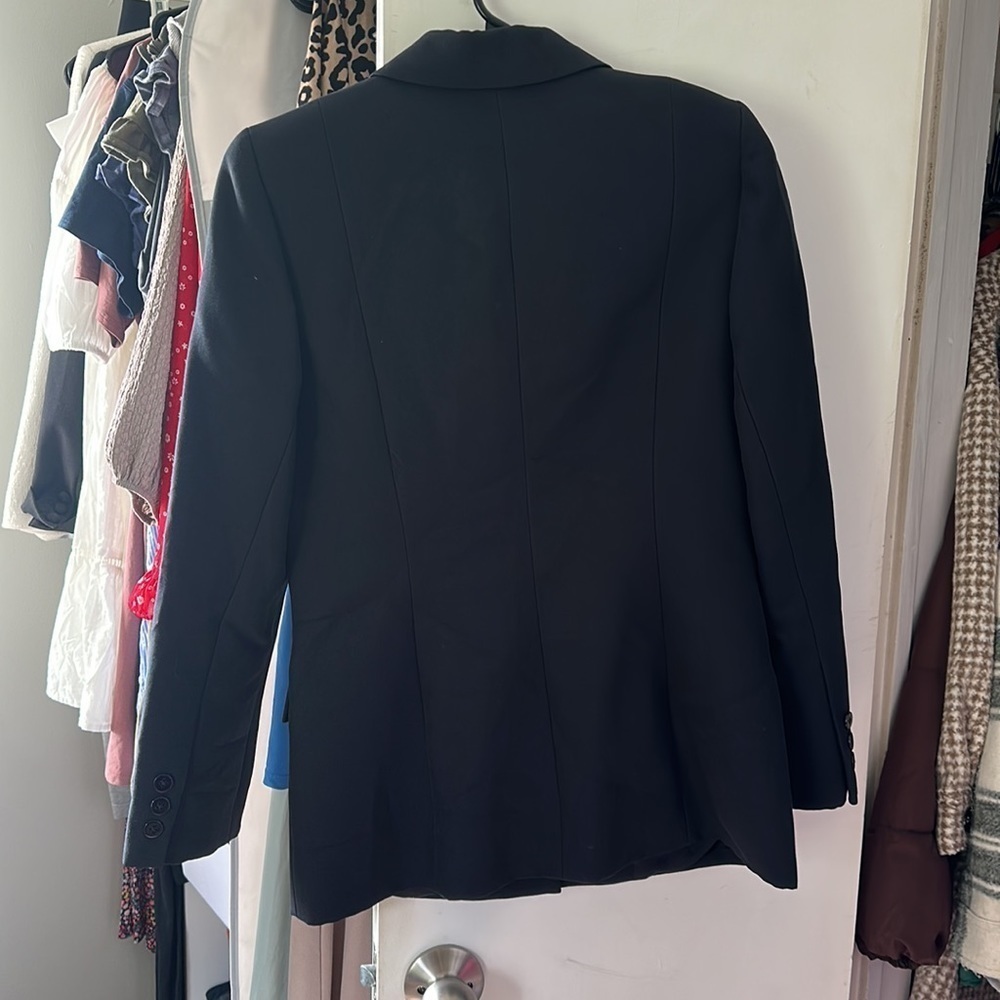 NWT Linda Allard Ellen Tracy petite black blazer - Picture 6 of 6